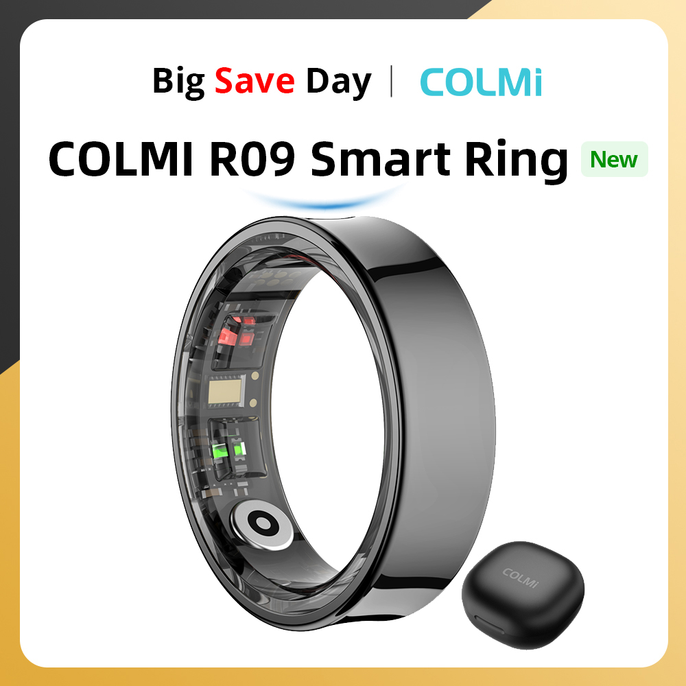 Health Monitors - 2024 COLMI R09 스마트 링 남성
