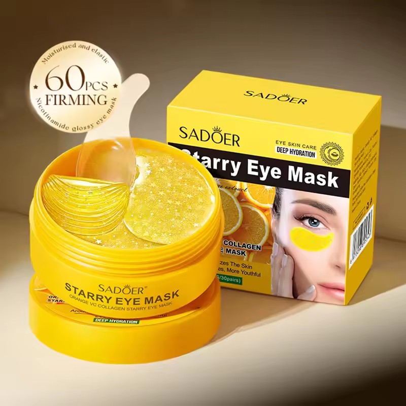 Collagen Under Eye Patches - 사도어 비타민 C 크리스탈 콜라겐 아이