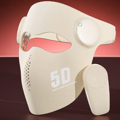 Led Light Therapy Face Mask - 2026 뷰티 5D 실리콘 LED 레드