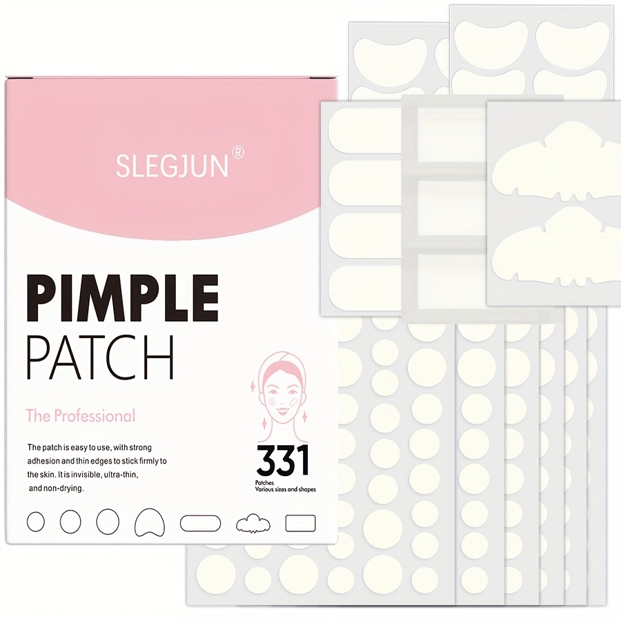 Hydrocolloid Pimple Patch - 얼굴용 대형 여드름 패치, 하이드로콜로이드 여드름