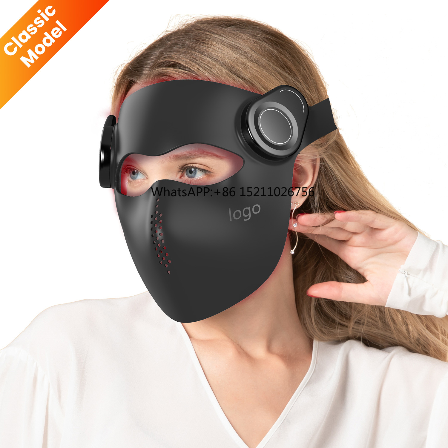 236개 LED VCSEL 페이스 마스크 665nm 4 - Led Light Therapy Face Mask 리뷰 및 가격