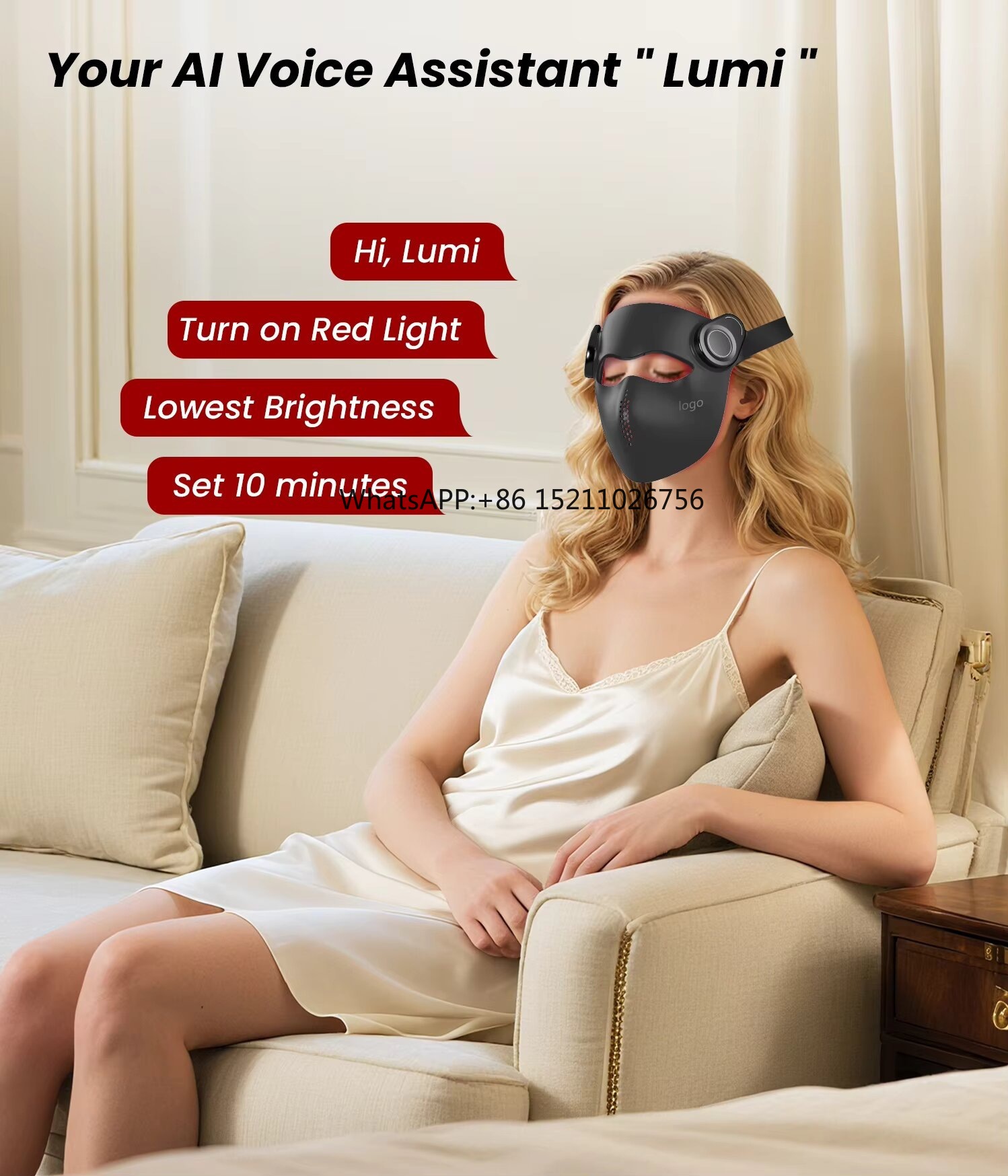 236개 LED VCSEL 페이스 마스크 665nm 4 - Led Light Therapy Face Mask 리뷰 및 가격