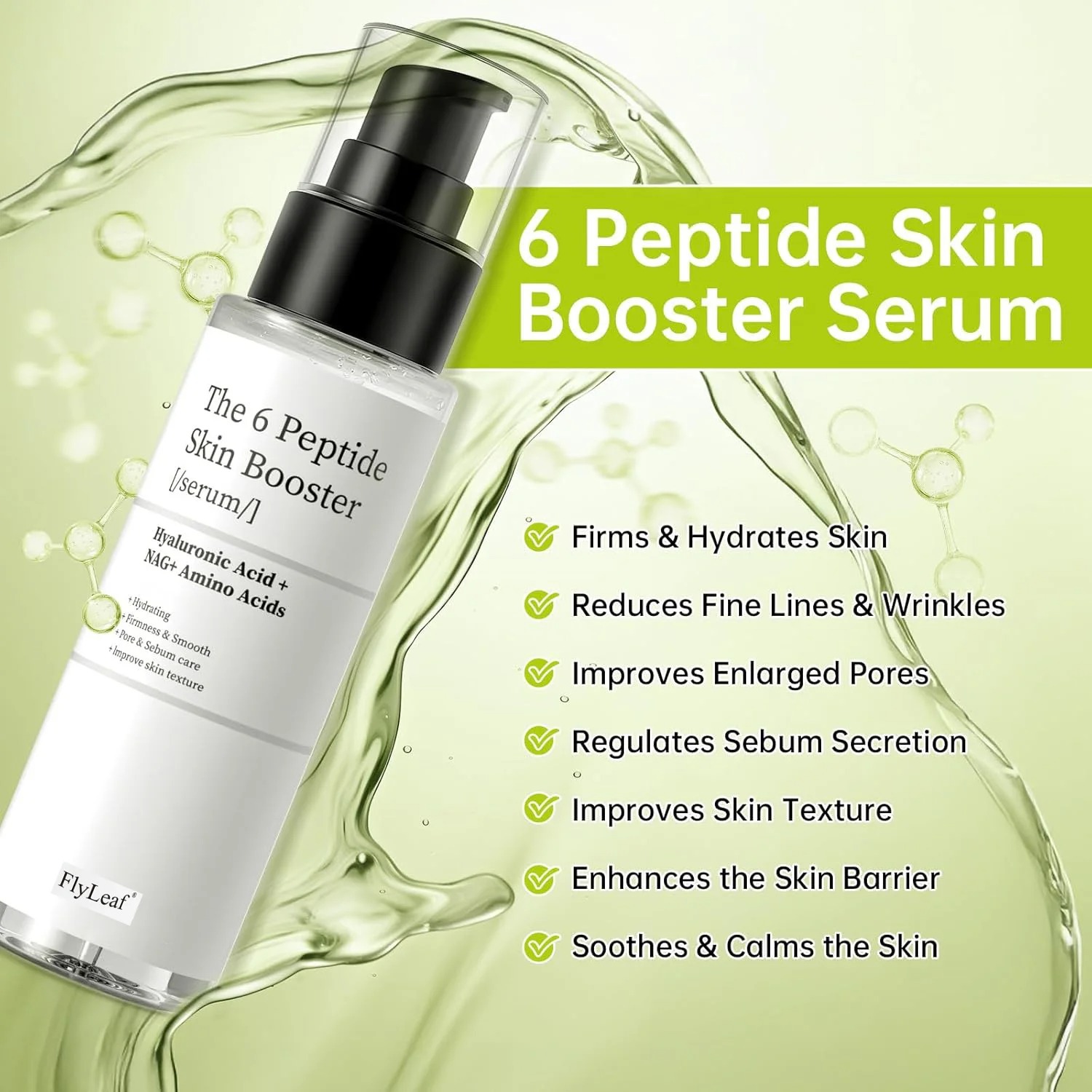 150ml 펩타이드 스킨 부스터 토너 페이셜 세럼: 나 - Hyaluronic Acid Facial Serum 리뷰 및 가격
