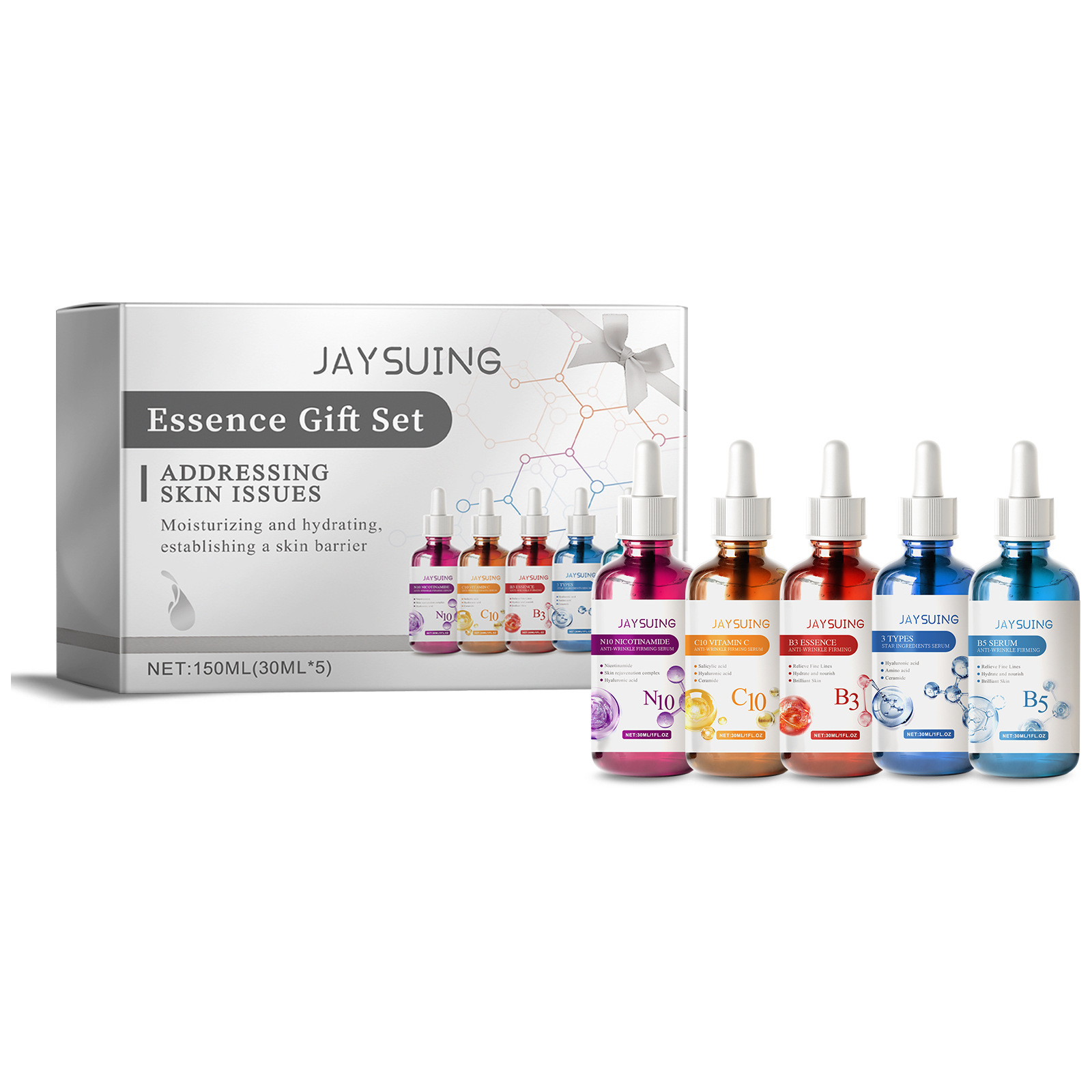 얼굴 세럼 스킨 케어 세트, 히알루론산, 비타민 C,  - Niacinamide Pore Shrinking Essence 리뷰 및 가격