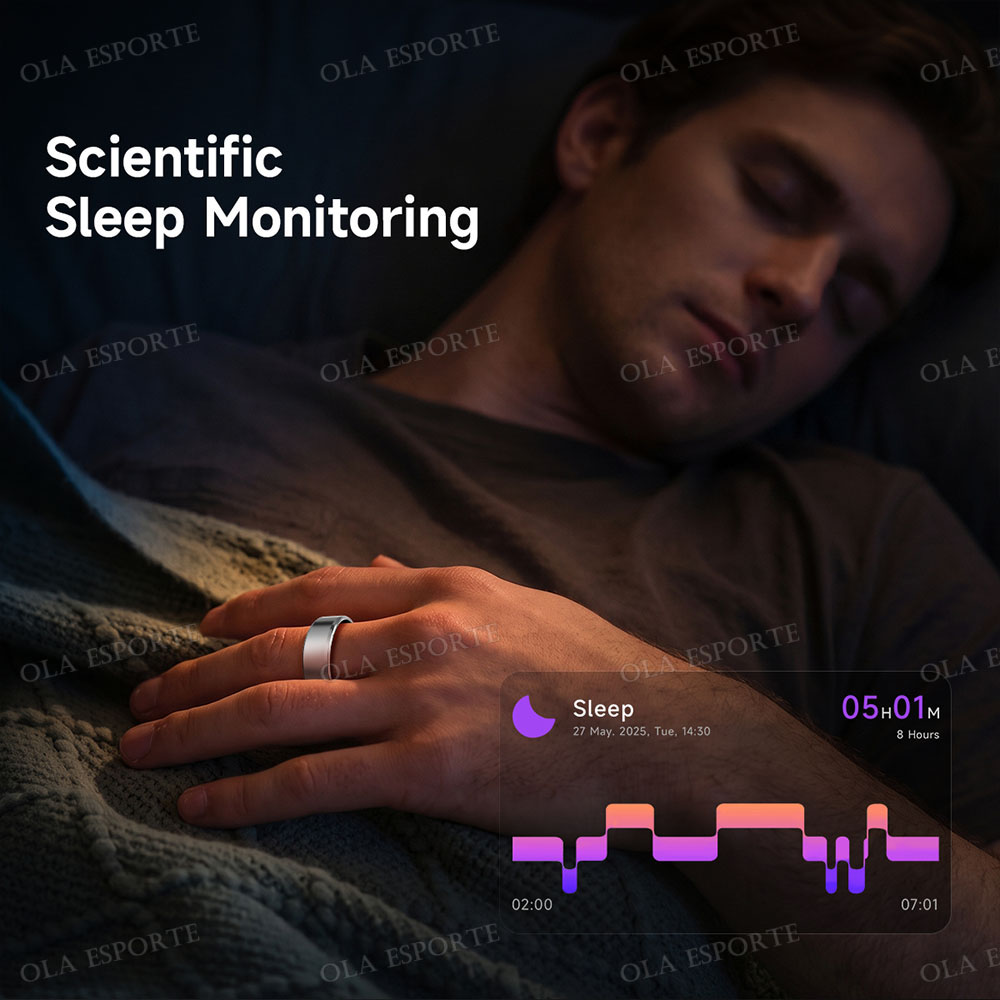 남녀 공용 스마트 링, 충전 케이스 포함, 심박수, 혈 - Health Monitors 리뷰 및 가격