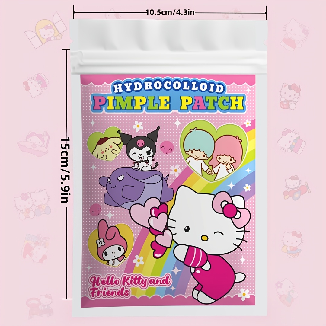 20/80개입 산리오 헬로키티 만화 하이드로콜로이드 여 - Hydrocolloid Pimple Patch 리뷰 및 가격