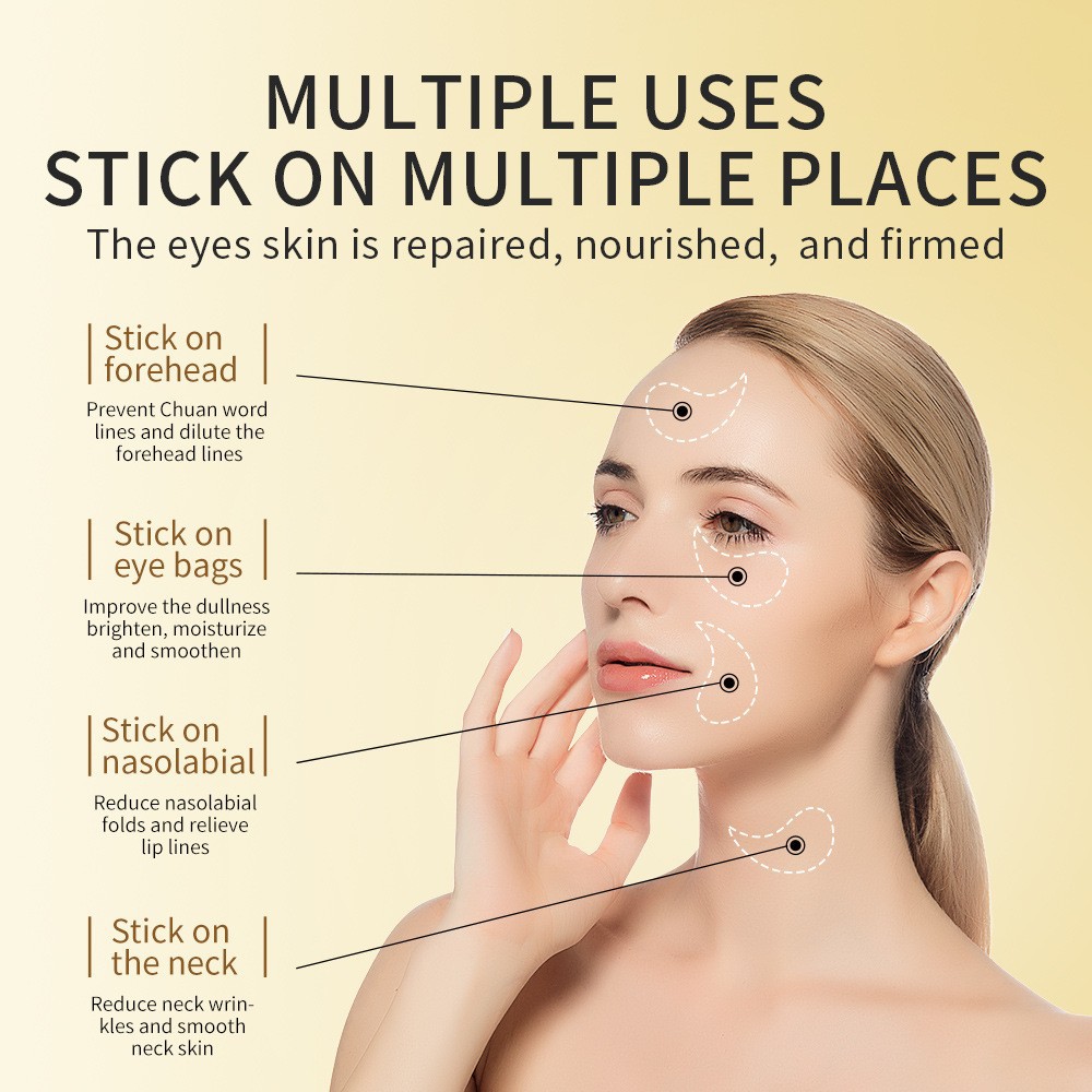 60pcs 골든 콜라겐 아보카도 모이스춰 라이징 아이  - Collagen Under Eye Patches 리뷰 및 가격