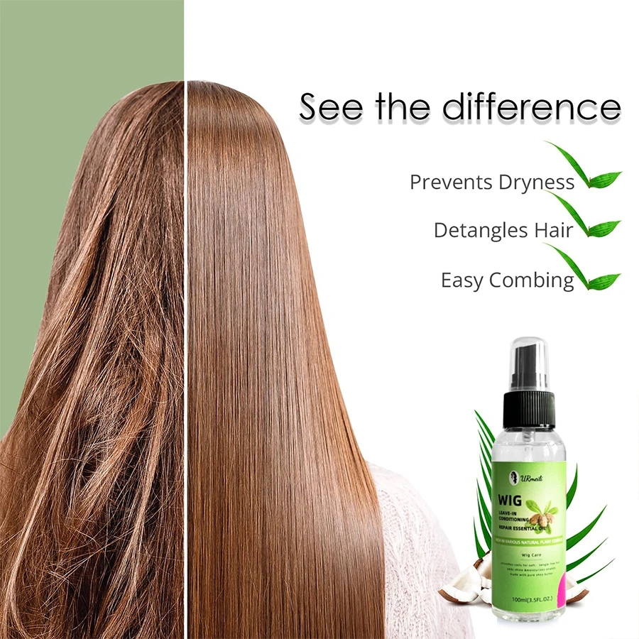 100ml 가발 케어 리브인 컨디셔너 스프레이 시어버터 - Hair Care 리뷰 및 가격
