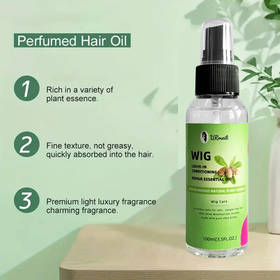 100ml 가발 케어 리브인 컨디셔너 스프레이 시어버터 - Hair Care 리뷰 및 가격
