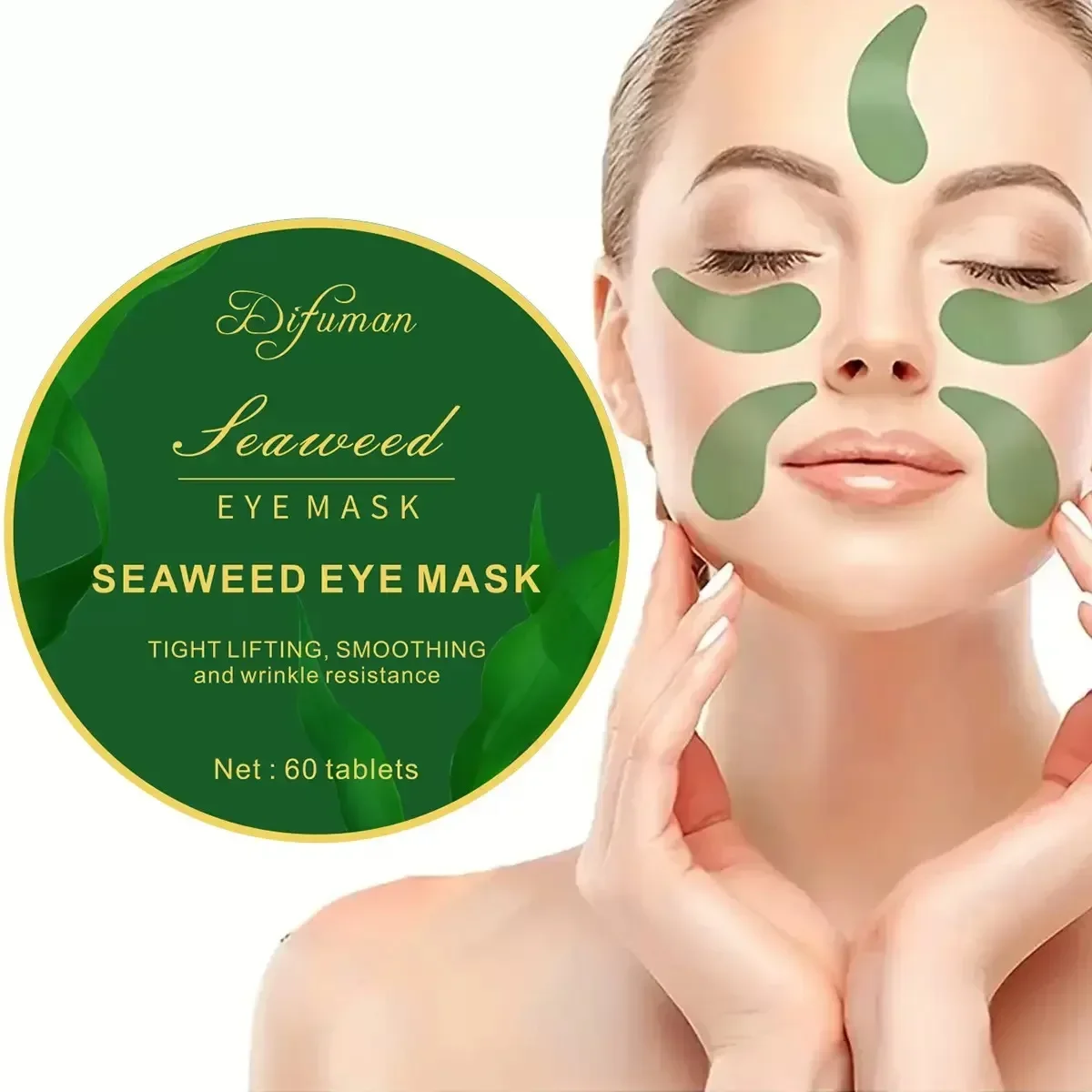 다크서클을 제거하는 해초 히알루론산 아이 마스크 60개 - Collagen Under Eye Patches 리뷰 및 가격