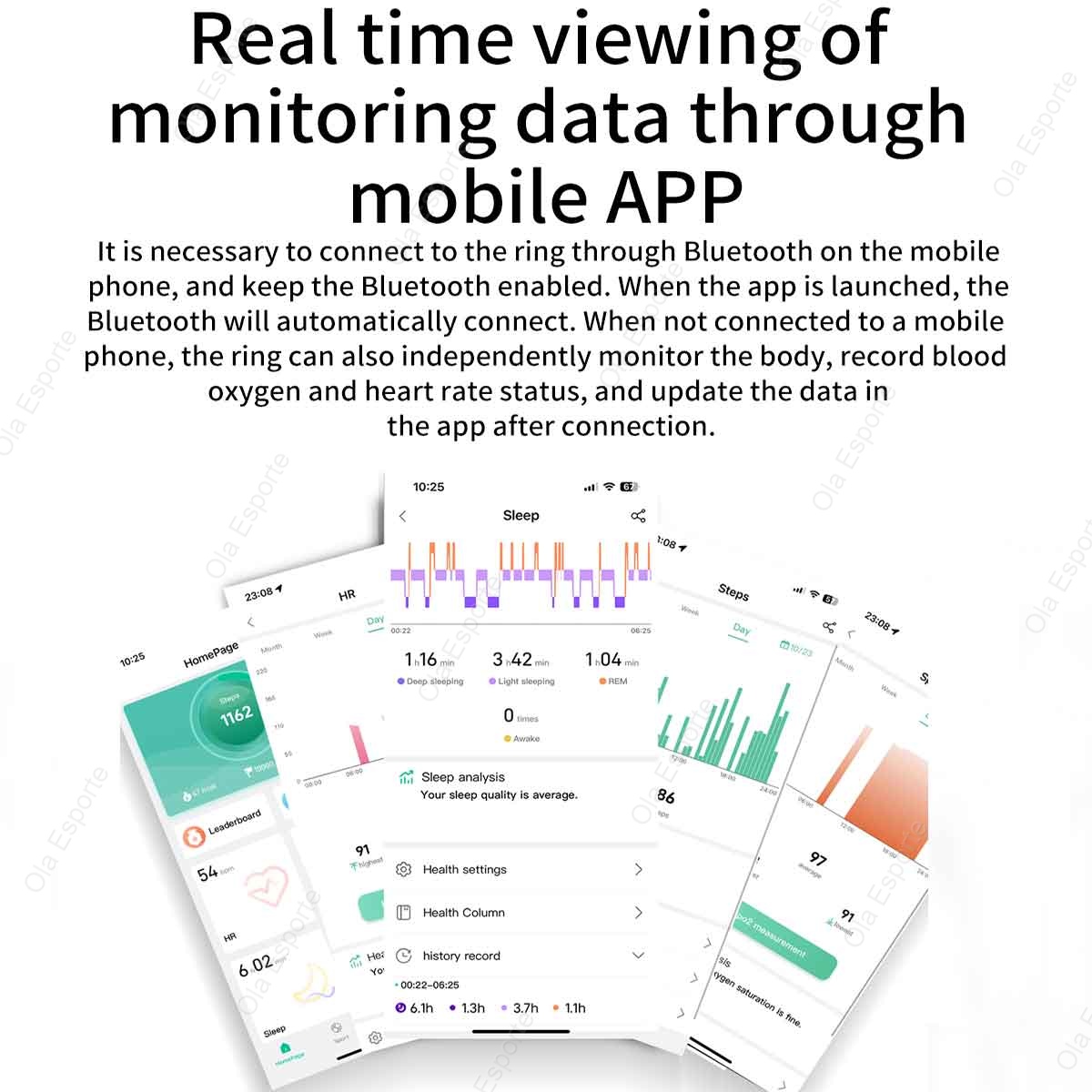 2026년 신형 스마트 링 남녀공용, 심박수 혈중 산소 - Health Monitors 리뷰 및 가격