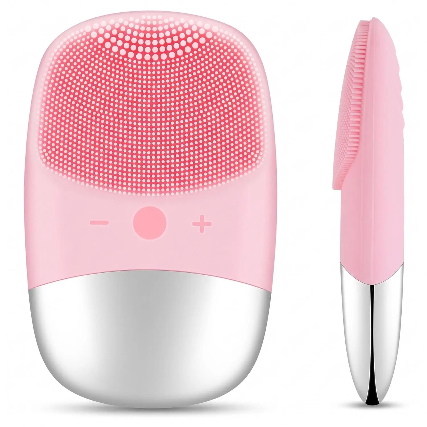 얼굴 전용 전기 실리콘 클렌징 브러시, 초음파 진동 마 - Silicone Face Scrubber Electric 리뷰 및 가격