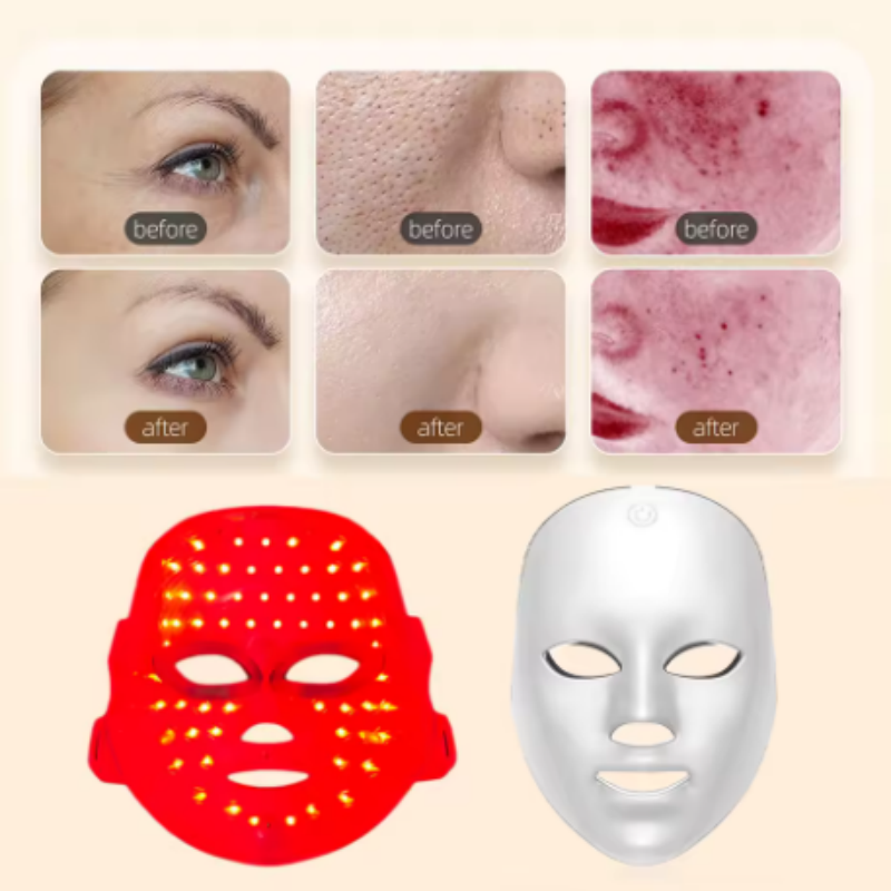 무선 LED 마스크 LED 페이스 마스크 광자 피부 탄 - Led Light Therapy Face Mask 리뷰 및 가격