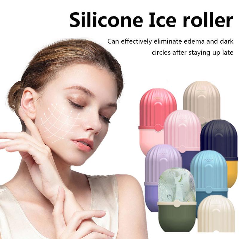 실리콘 아이스 큐브 페이스 롤러, 뷰티 스킨케어용 재사 - Face Ice Roller Puffiness 리뷰 및 가격
