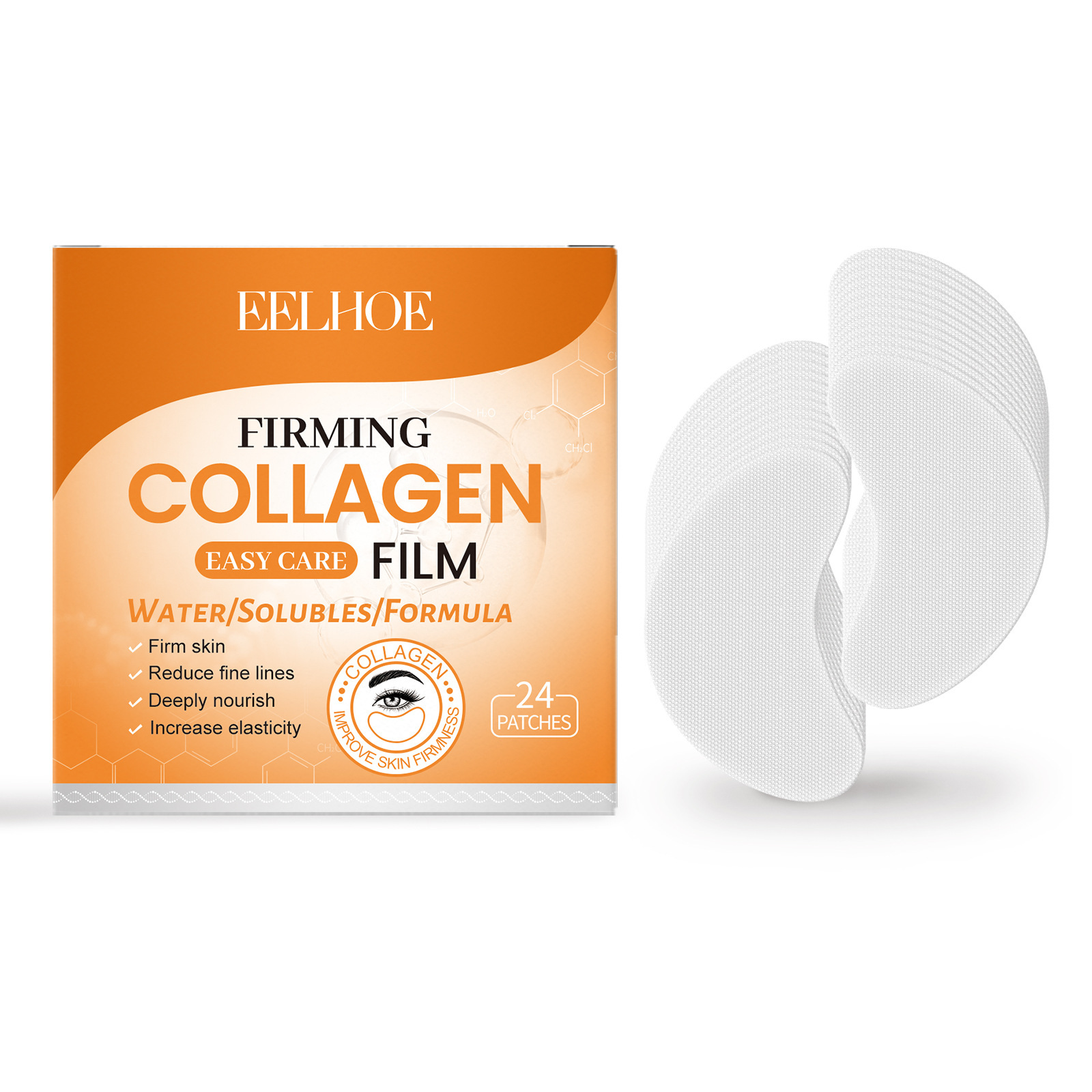 콜라겐 아이 마스크 리페어, 피부 탄력 강화, 눈 강화 - Collagen Under Eye Patches 리뷰 및 가격